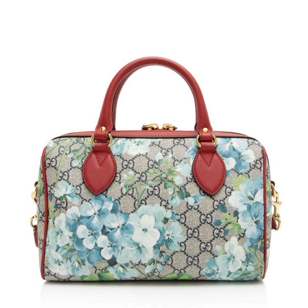 Gucci GG Supreme Blooms Small Satchel - Picture 3 of 14